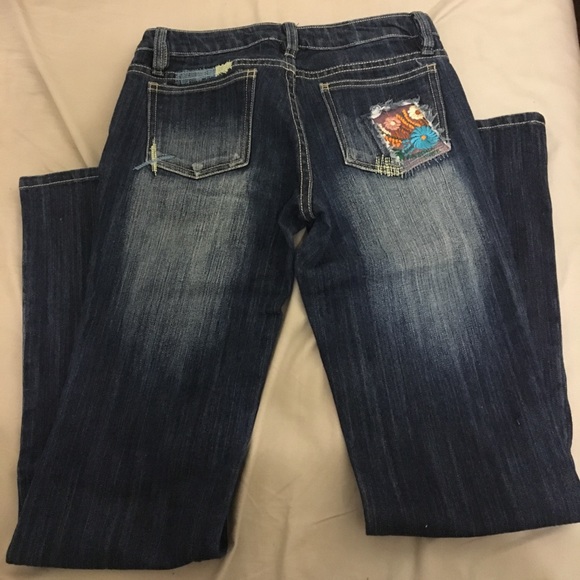 Floral patch jeans - Picture 4 of 4